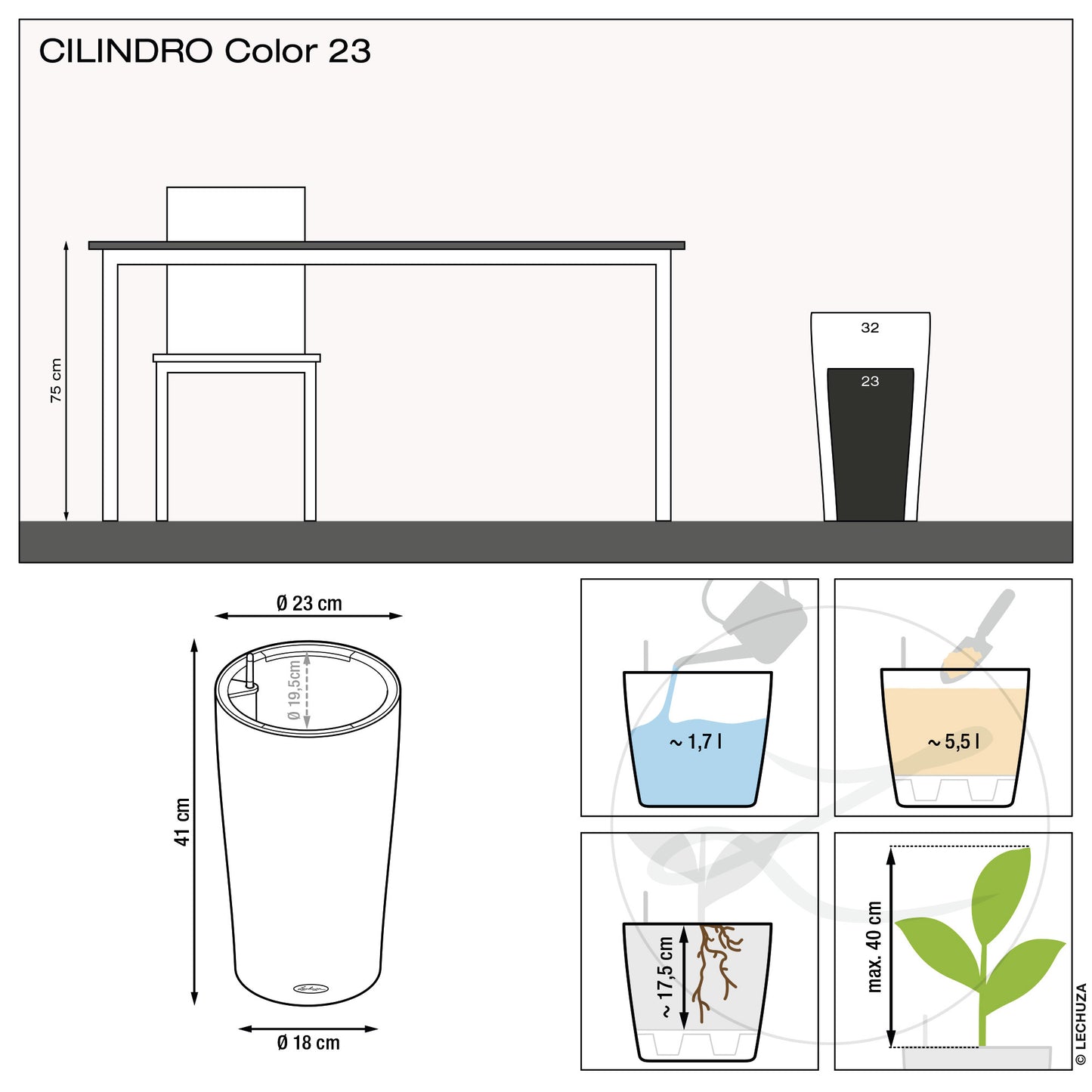 CILINDRO color 23