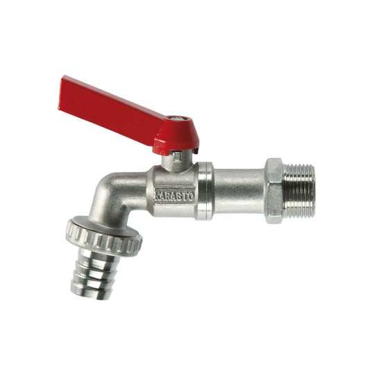 Ball Valve Tap (G 1/2")  with hose coupling 13 mm (1/2")